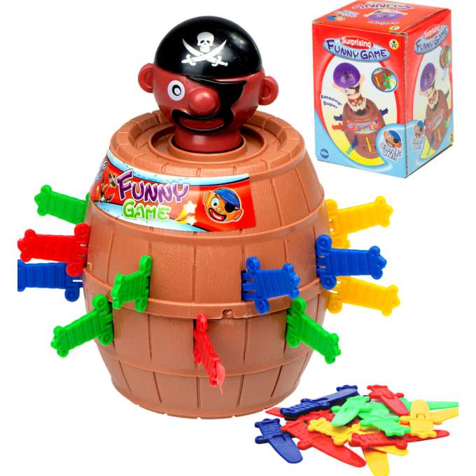 Gra-zrecznosciowa-Szalony-Pirat-w-beczce-Ukuj-pirata-9-x-9-x-12-5-cm-89551(1)-680x680 Gra zręcznościowa Szalony Pirat z beczką, mieczami i wyskakującą figurką pirata.