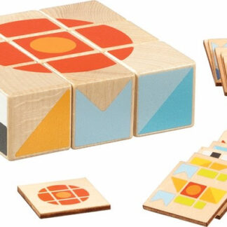 układanka drewniana kształty i kolory