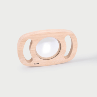 Lusterko wklęsłe i wypukłe TickiT z uchwytami – edukacyjna pomoc sensoryczna wspierająca rozwój percepcji wzrokowej i koordynacji ruchowej u dzieci.