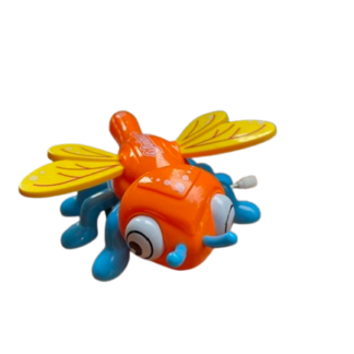 Ważka nakręcana – mechaniczna zabawka dla dzieci poruszająca się po nakręceniu.