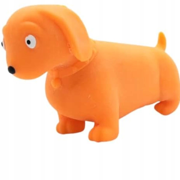 GNIOTEK-ZABAWKA-ANTYSTRESOWA-JAMNIK-PIES-PIESEK-SQUISHY-GNIOTKI-PIESKI-Kolor-wielokolorowy